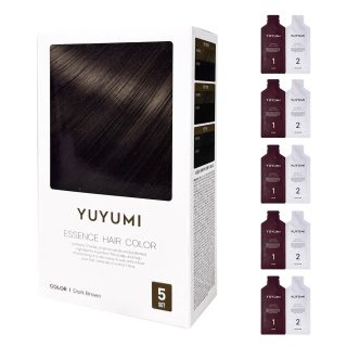 326.유유미 염색샴푸 네추럴브라운 5개입