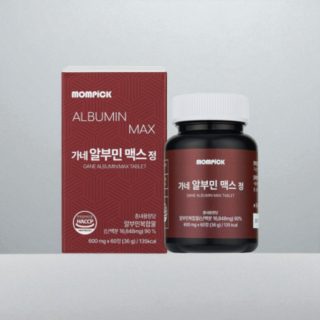 376.(한정)맘픽 가네 알부민 맥스 정 600mgx60정