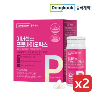 369.(한정)동국제약 이너센스프로바이오틱스 400mg x 30캡슐