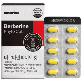 37.맘픽 베르베린 파이토컷 600mgx60정