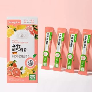 129.영진약품 영플랜 유기농 레몬자몽즙 20g x 14포