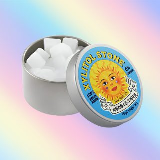 65.(new) 자일리톨스톤 틴케이스 오리지널 70g