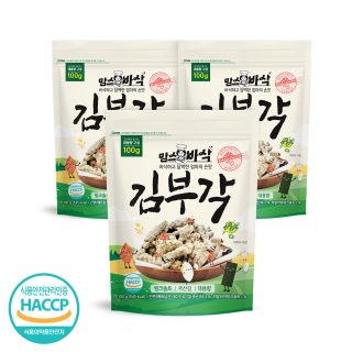 399.(한정)달콤한 김부각 25g x 3봉