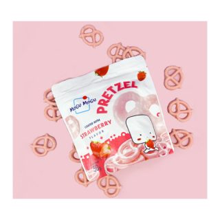 396.(한정)모구모구 딸기맛 프레첼 과자