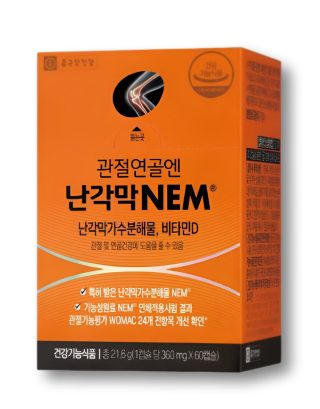 306.종근당건강 관절연골엔 난각막 NEM 60캡슐